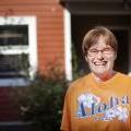 Jeri Burkow appreciates her affordable apartment Jeri Burkow